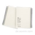 PP Frosted Cover Augenschutz Spiralgitter Linien Notizbuch